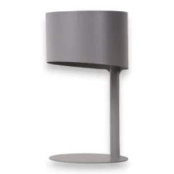 Lampada da comodino moderna grigio per camera da letto