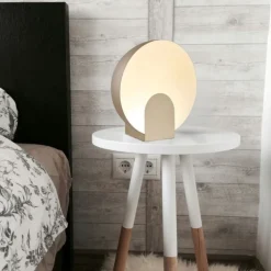 Lampada da comodino moderna moderna oro led 5w 3000k