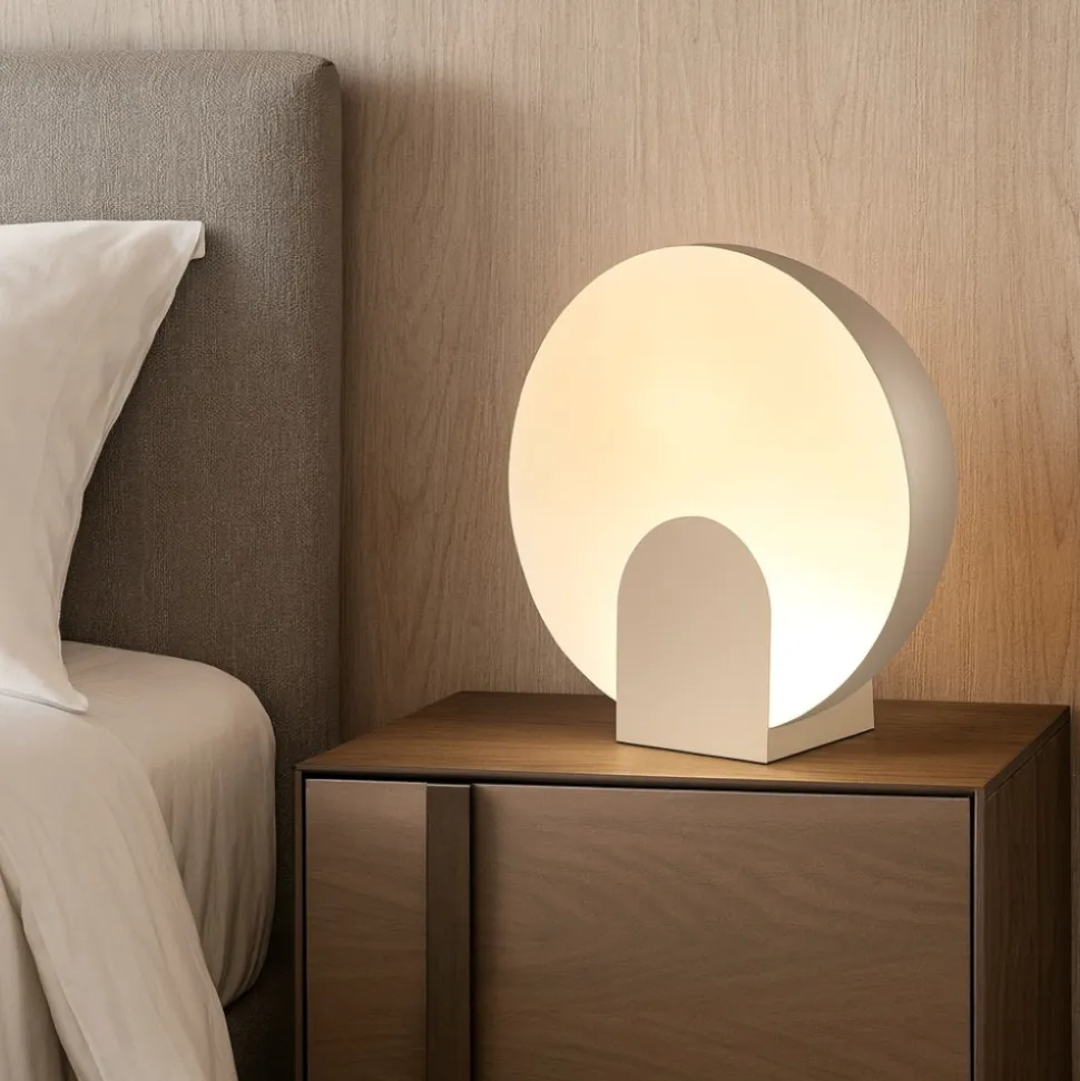 Lampada da comodino moderna moderna oro led 5w 3000k