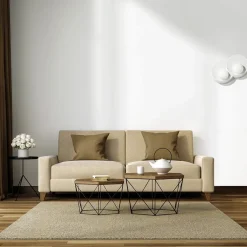 Lampada da parete moderna di gesso bianca sforzin pitane