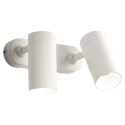 Lampada da parete soffitto applique con 2 luci bianco isyluce