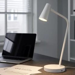 Lampada da scrivania bianca led 2700k dimmerabile