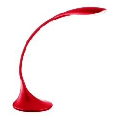Lampada da scrivania led 4.5w 3000k flessibile rosso