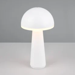 Lampada da tavolo bianca portatile led ricaricabile per esterno