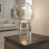 Lampada da tavolo in vetro miloox jotto design moderna