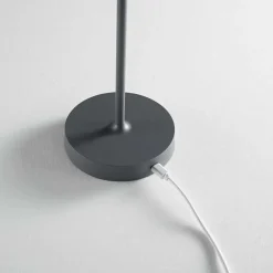 Lampada da tavolo per esterno ondaluce lt macao led portatile antracite ip54