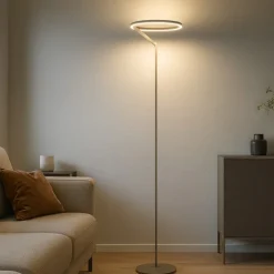Lampada da terra moderna sabbia led 27w 3000k 4000k vivida meridiana