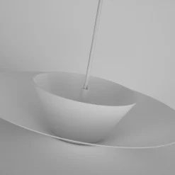 Lampadario bianco design per tavolo sala da pranzo cucina moderna