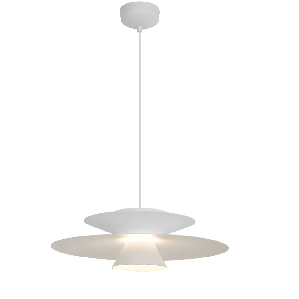 Lampadario bianco design per tavolo sala da pranzo cucina moderna