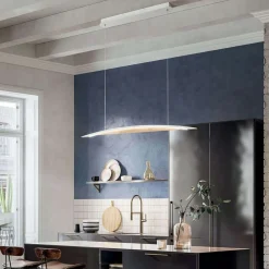 Lampadario design cordoba per isola cucina moderna fabas luce