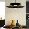 Lampadario design nero per tavolo da pranzo cucina moderna