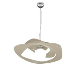 Lampadario per cucina 50cm moderna sabbia toplight warped