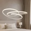 Lampadario bianco design per camera da letto da letto