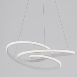 Lampadario bianco design per camera da letto da letto