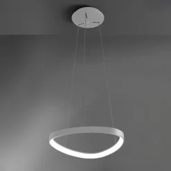 Lampadario bianco vivida lifering led 48w 3000k 4000k per soggiorno moderno dimmerabile