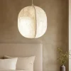 Lampadario camera da letto di seta gi gelo bianco design