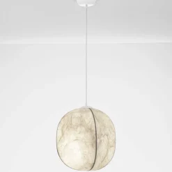 Lampadario camera da letto di seta gi gelo bianco design
