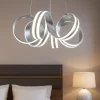 Lampadario camera da letto led 38w 3000k dimmerabile