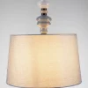 Lampadario di tessuto per camera da letto ceramica grigio marrone