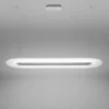 Lampadario moderno led 47w dimmerabile per soggiorno stilnovo optiline