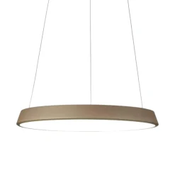 Lampadario moderno led 35w 3200k diodi sabbia affralux