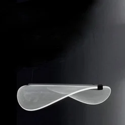 Lampadario moderno led 21w 3000k per salotto stilnovo diphy