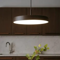 Lampadario per cucina moderna caffe' led 39w 3000k 4000k dimmerabile