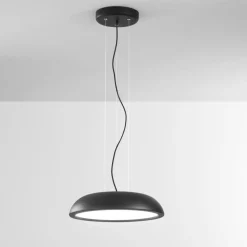 Lampadario per cucina nera per tavolo led 27w dimmerabile isyluce zenal