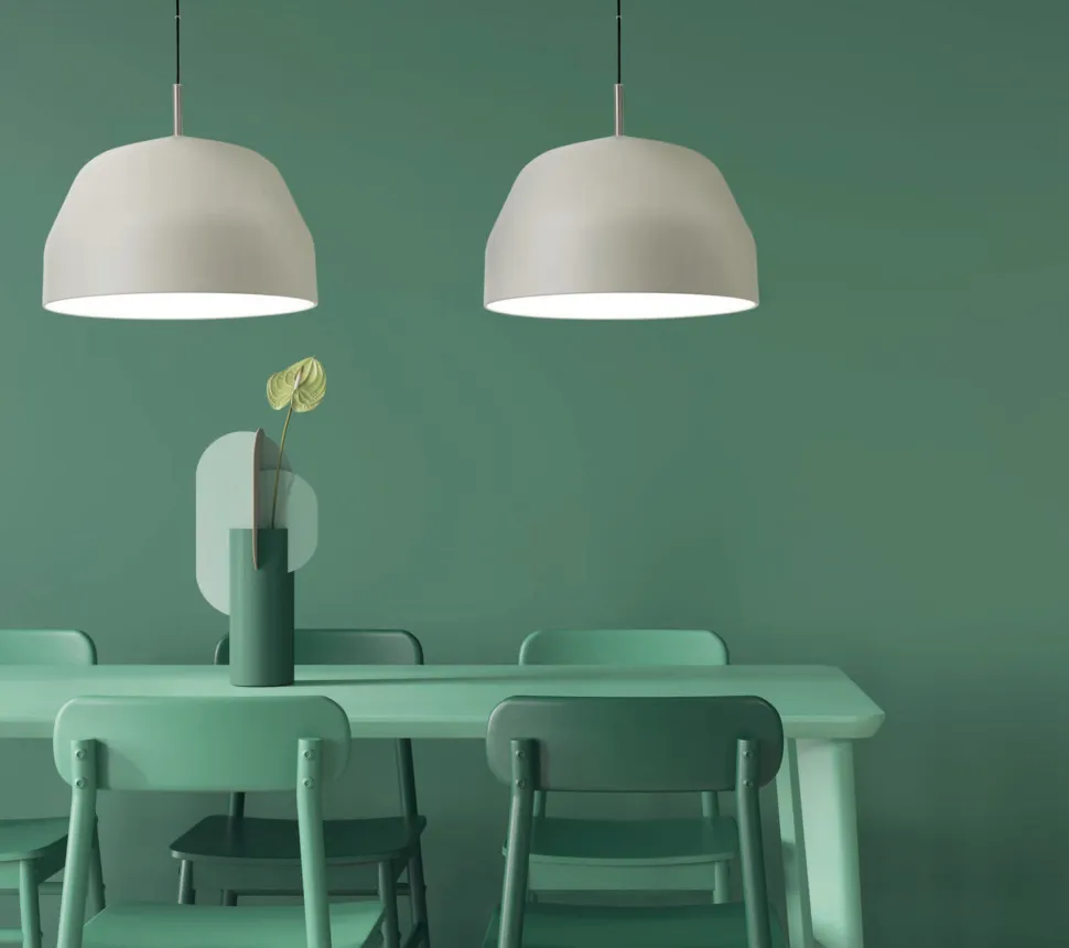 Lampadario per penisola miloox mug campana sabbia