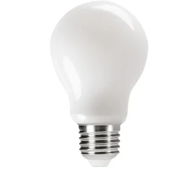 Lampadina e27 8,5w 3000k 1055lm vetro bianco life goccia milky