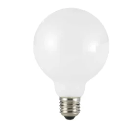 Lampadina life globo milky e27 16w 3000k 2200lm vetro bianco