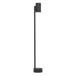 Lampiona da giardino moderno ip44 nero h85cm gu10