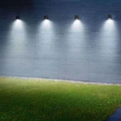 Life applique da esterno bianco solare crepuscolare movimento led 4000k 5w