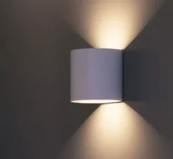 Life applique ip54 da esterno grigio antracite 7w 4000k