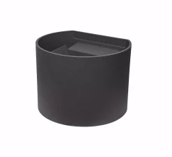 Life applique ip54 da esterno grigio antracite 7w 4000k