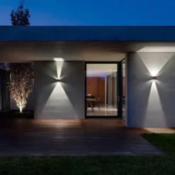 Life applique led 20w 3000k 4000k 5000k cubo bianco per esterno