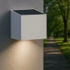 Life applique solare da esterno crepuscolare led 5w 3000k