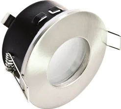 Life faretto da incasso per soffito bagno doccia grigio rotondo ip65