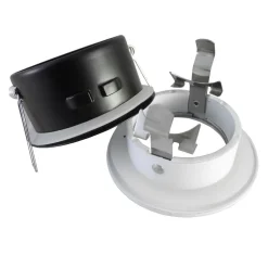 Life faretto da incasso per soffito bagno doccia grigio rotondo ip65
