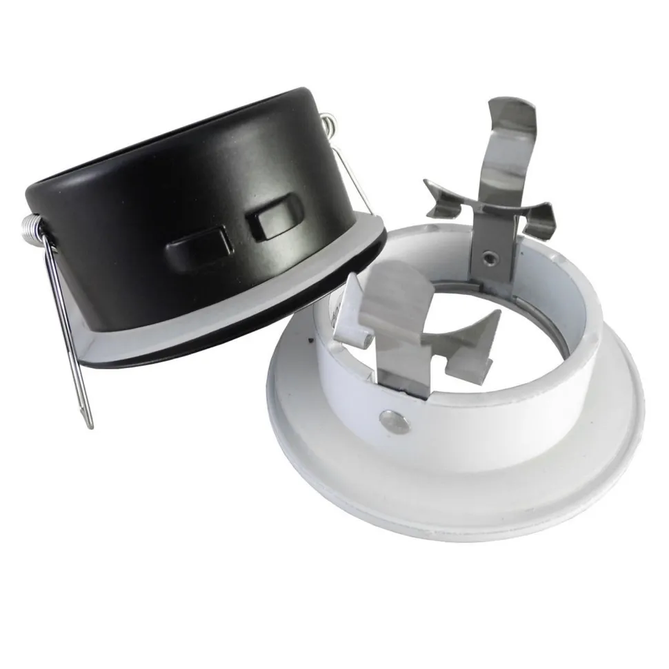 Life faretto da incasso per soffito bagno doccia grigio rotondo ip65