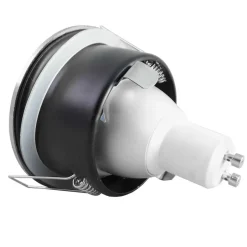Life faretto da incasso per soffito bagno doccia grigio rotondo ip65