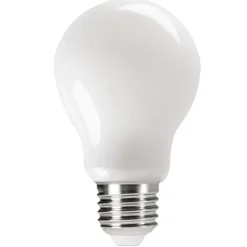 Life lampadina led e27 11w 3000k 1400lm goccia vetro bianco milky