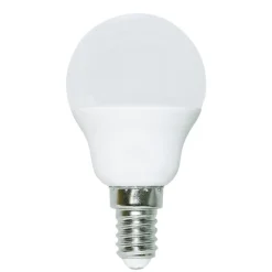 Life lampadina led e14 6w 3000k 490lm minisfera ottica 270