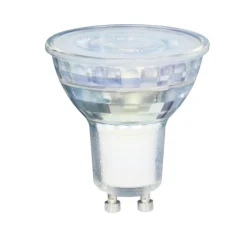Life lampadina led gu10 5,5w 3000k 630 lumen ottica 36 dimmerabile