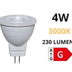 Life lampadina led gu4 4w 3000k ottica 38 310lm 39.915014c