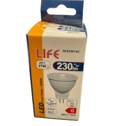 Life lampadina led gu4 4w 3000k ottica 38 310lm 39.915014c