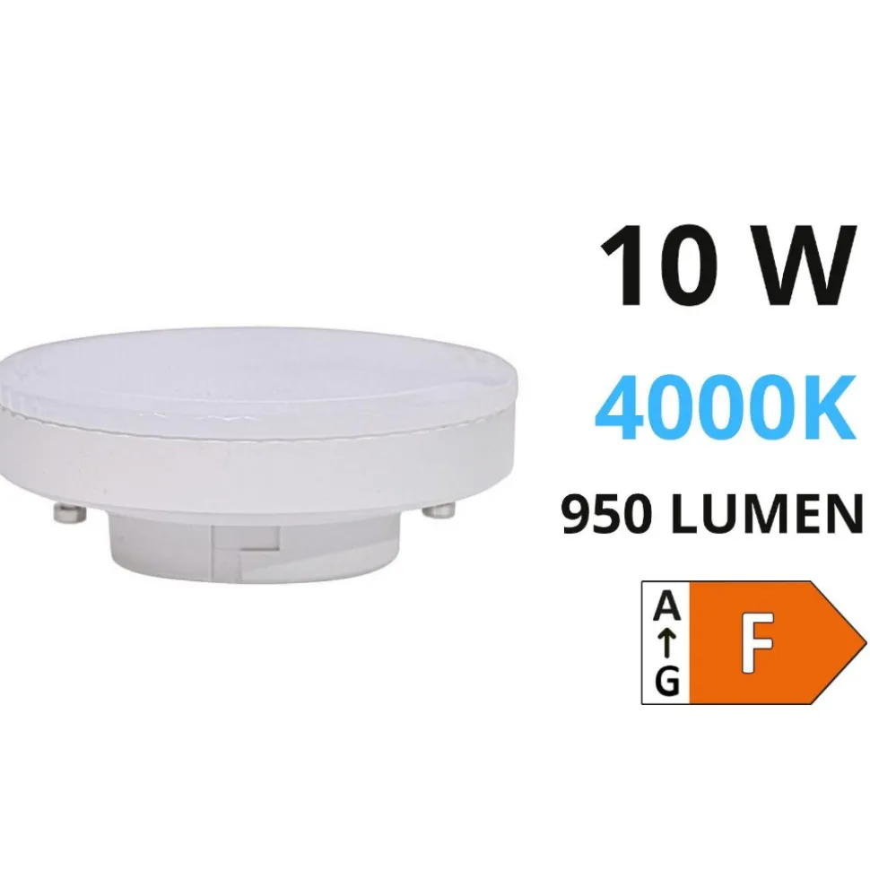 Life lampadina led gx53 10w 4000k 950lm