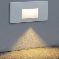 Life segnapasso per esterno bianco ip65 led tricolor 3000k 4000k 6500k