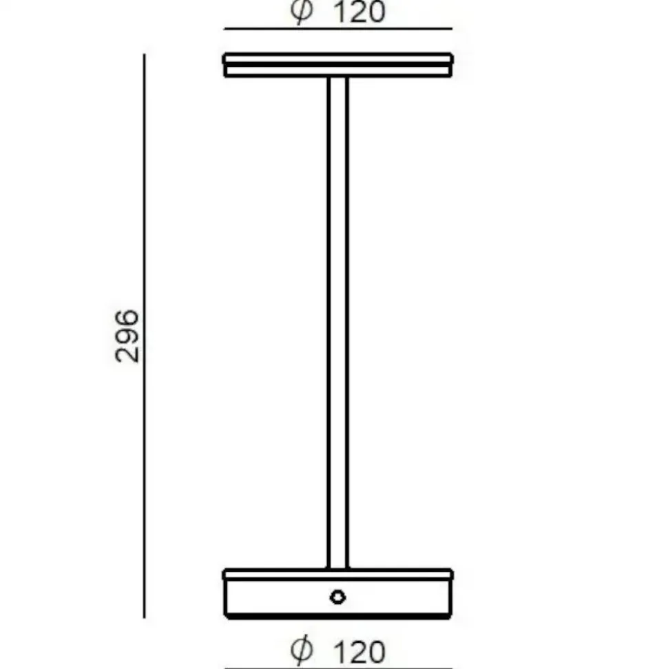Linea light gemini tab lampada da tavolino portatile effetto marmo bianco