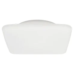 Linea light mywhite q plafoniera da esterno led 16w 3000k quadrata bianca ip65